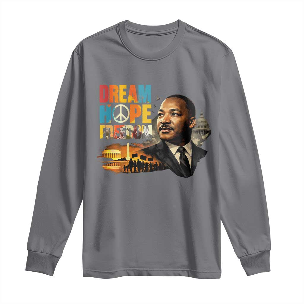 Black History Month Martin Luther King Day Long Sleeve Shirt Martin Luther King Sweatshirt, Black History Sweatshirt, I Have A Dream Sweatshirt, MLK Sweatshirt, Human Rights Sweatshirt, BLM Sweatshirt