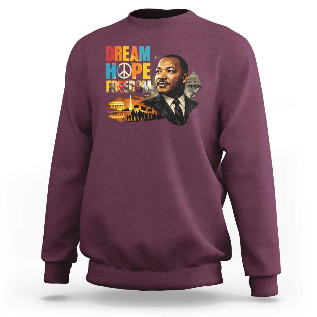 Black History Month Martin Luther King Day Sweatshirt Martin Luther King Sweatshirt, Black History Sweatshirt, I Have A Dream Sweatshirt, MLK Sweatshirt, Human Rights Sweatshirt, BLM Sweatshirt