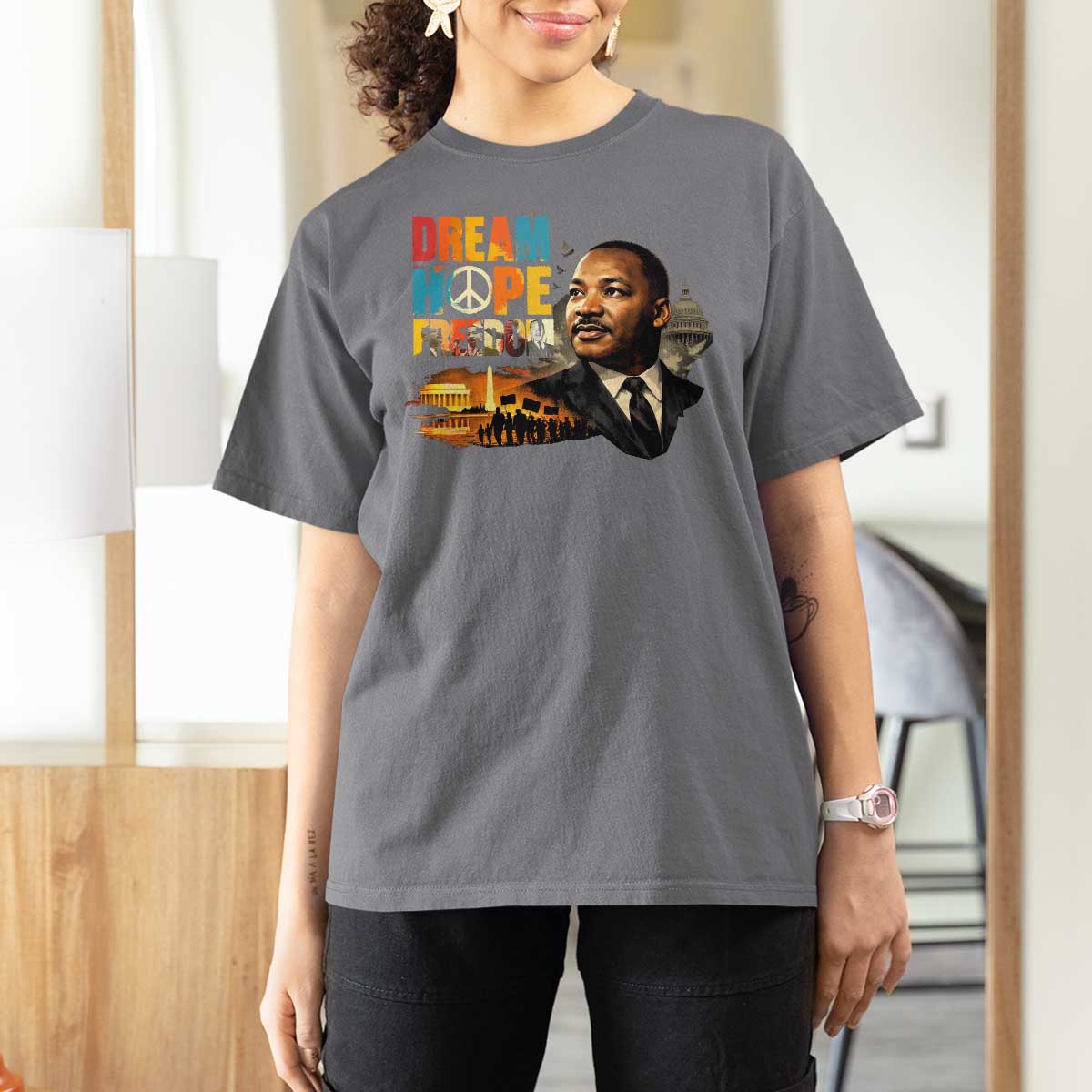 Black History Month Martin Luther King Day T Shirt For Women Martin Luther King Sweatshirt, Black History Sweatshirt, I Have A Dream Sweatshirt, MLK Sweatshirt, Human Rights Sweatshirt, BLM Sweatshirt