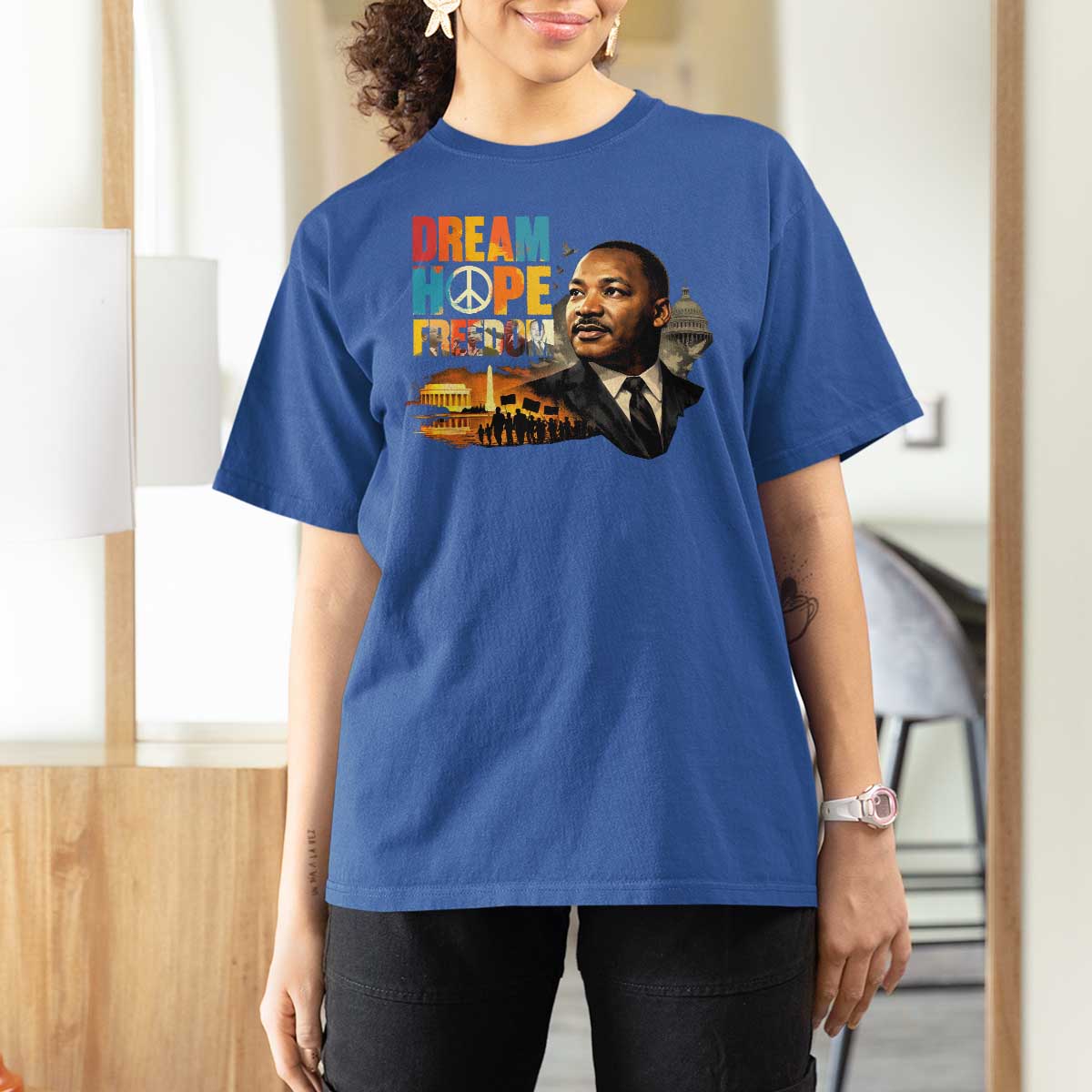 Black History Month Martin Luther King Day T Shirt For Women Martin Luther King Sweatshirt, Black History Sweatshirt, I Have A Dream Sweatshirt, MLK Sweatshirt, Human Rights Sweatshirt, BLM Sweatshirt