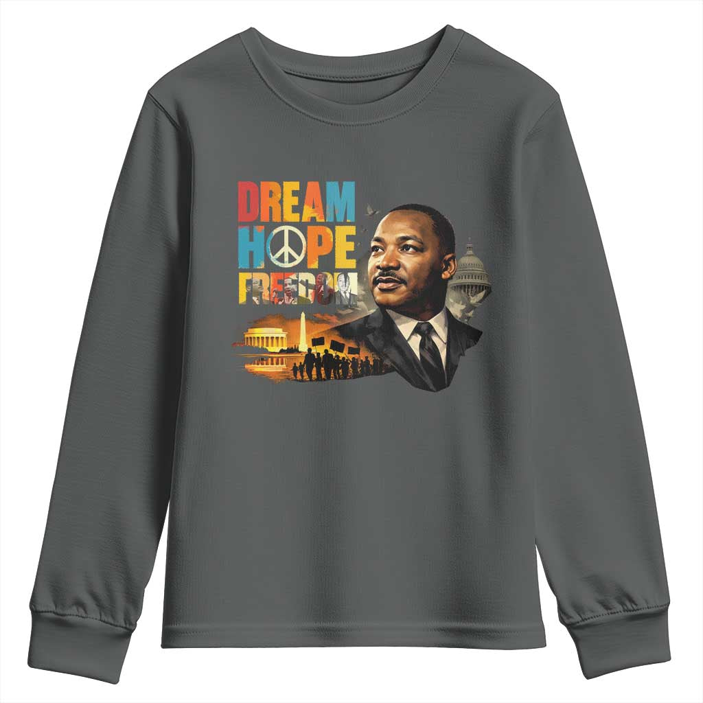 Black History Month Martin Luther King Day Youth Sweatshirt Martin Luther King Sweatshirt, Black History Sweatshirt, I Have A Dream Sweatshirt, MLK Sweatshirt, Human Rights Sweatshirt, BLM Sweatshirt