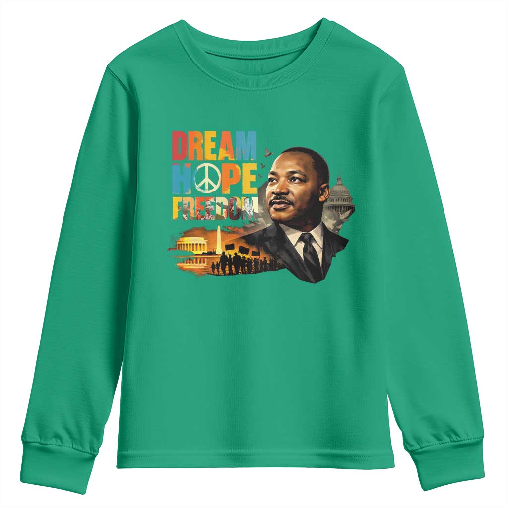 Black History Month Martin Luther King Day Youth Sweatshirt Martin Luther King Sweatshirt, Black History Sweatshirt, I Have A Dream Sweatshirt, MLK Sweatshirt, Human Rights Sweatshirt, BLM Sweatshirt