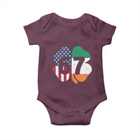 Six Seven 6 7 St Patricks Day Baby Onesie 67 Meme Irish American Ireland Flag Lucky Shamrocks