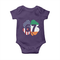 Six Seven 6 7 St Patricks Day Baby Onesie 67 Meme Irish American Ireland Flag Lucky Shamrocks