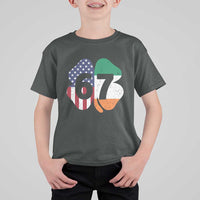 Six Seven 6 7 St Patricks Day T Shirt For Kid 67 Meme Irish American Ireland Flag Lucky Shamrocks