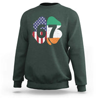 Six Seven 6 7 St Patricks Day Sweatshirt 67 Meme Irish American Ireland Flag Lucky Shamrocks