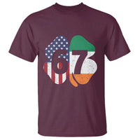 Six Seven 6 7 St Patricks Day T Shirt 67 Meme Irish American Ireland Flag Lucky Shamrocks