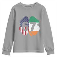 Six Seven 6 7 St Patricks Day Youth Sweatshirt 67 Meme Irish American Ireland Flag Lucky Shamrocks