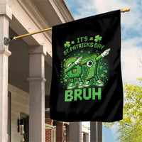 Its St Patricks Day 67 Bruh Garden Flag Funny Shamrock Six Seven 6 7 Meme Gen Alpha