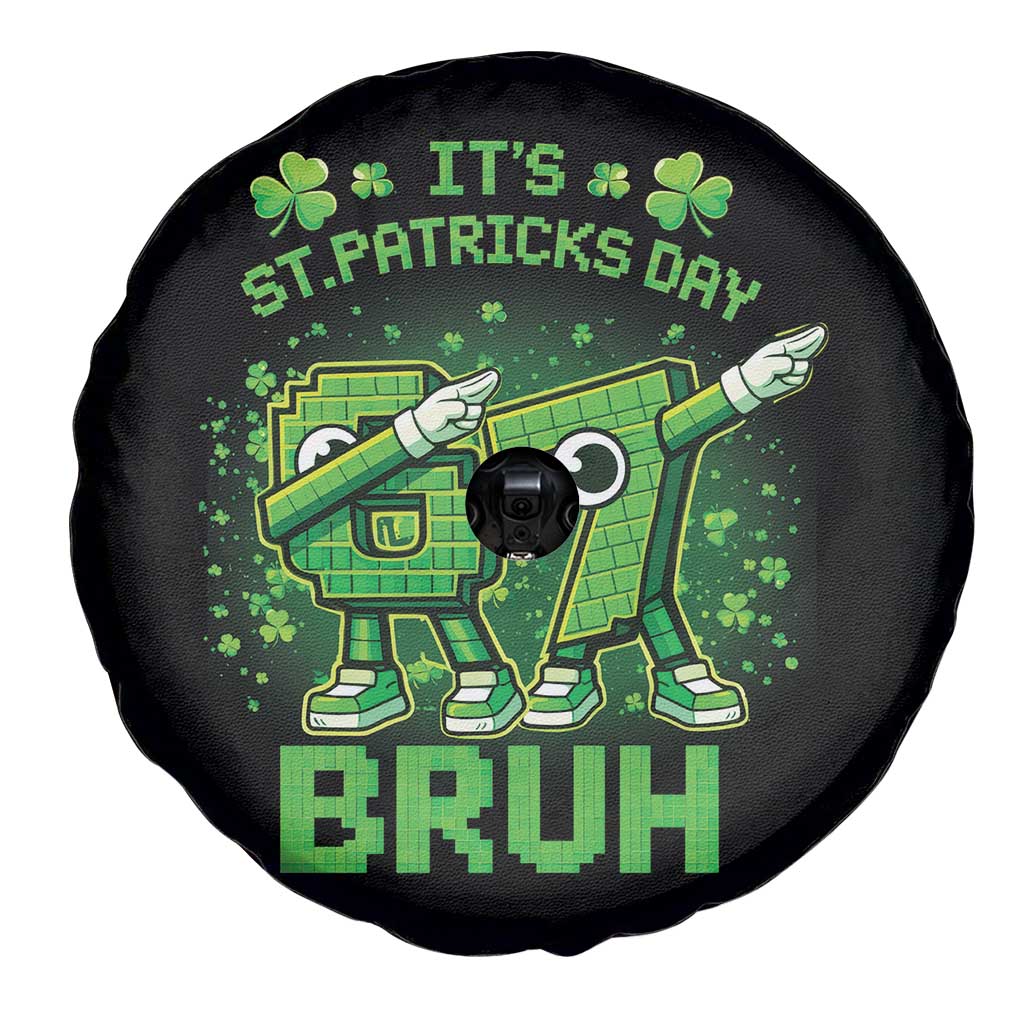 Its St Patricks Day 67 Bruh Spare Tire Cover Funny Shamrock Six Seven 6 7 Meme Gen Alpha
