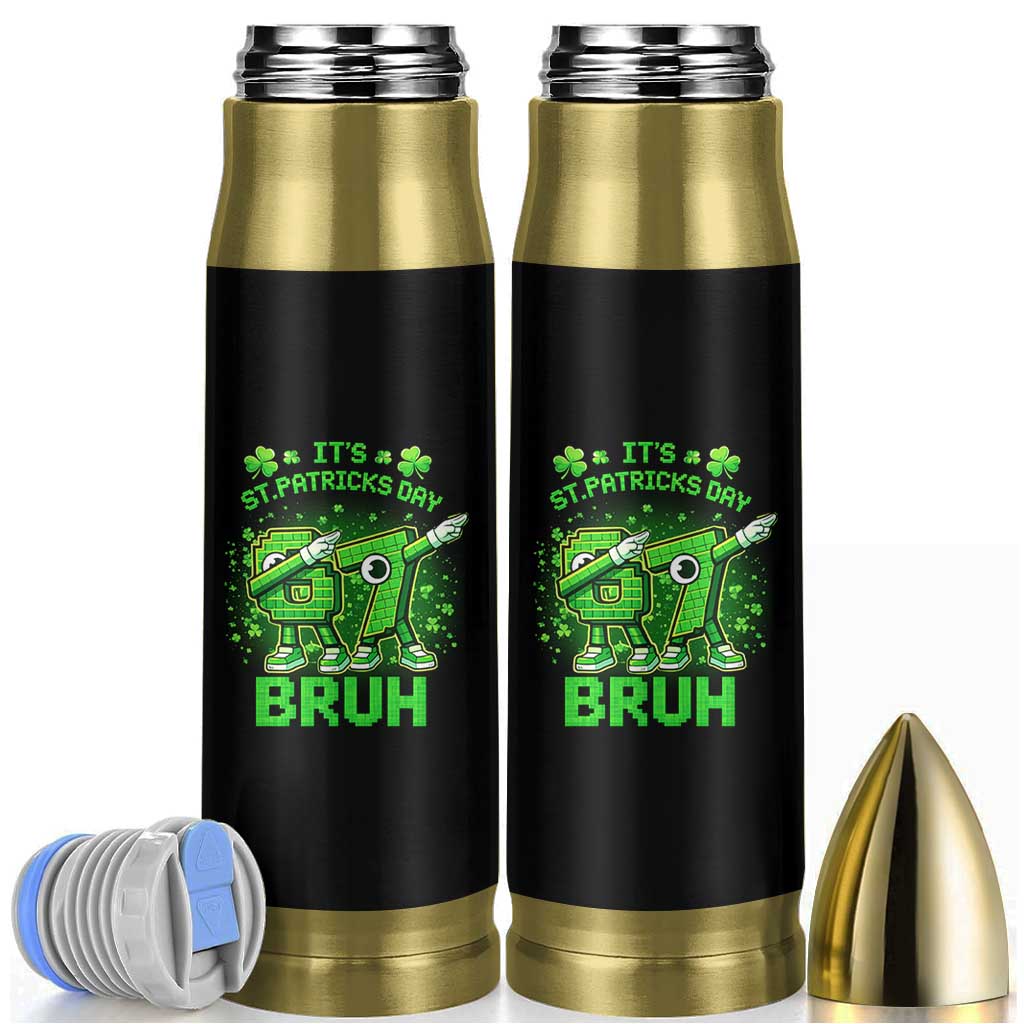 Its St Patricks Day 67 Bruh Bullet Tumbler Funny Shamrock Six Seven 6 7 Meme Gen Alpha