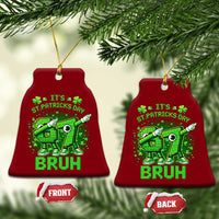 Its St Patricks Day 67 Bruh Ceramic Ornament Funny Shamrock Six Seven 6 7 Meme Gen Alpha