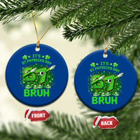 Its St Patricks Day 67 Bruh Ceramic Ornament Funny Shamrock Six Seven 6 7 Meme Gen Alpha