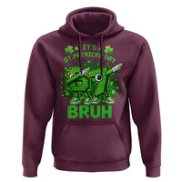 Its St Patricks Day 67 Bruh Hoodie Funny Shamrock Six Seven 6 7 Meme Gen Alpha