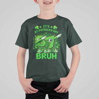 Its St Patricks Day 67 Bruh T Shirt For Kid Funny Shamrock Six Seven 6 7 Meme Gen Alpha