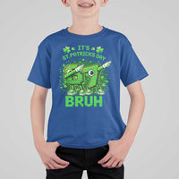 Its St Patricks Day 67 Bruh T Shirt For Kid Funny Shamrock Six Seven 6 7 Meme Gen Alpha