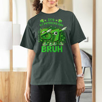 Its St Patricks Day 67 Bruh T Shirt For Women Funny Shamrock Six Seven 6 7 Meme Gen Alpha