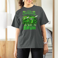Its St Patricks Day 67 Bruh T Shirt For Women Funny Shamrock Six Seven 6 7 Meme Gen Alpha