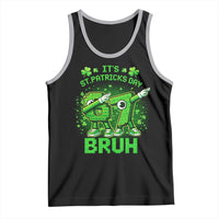 Its St Patricks Day 67 Bruh Tank Top Funny Shamrock Six Seven 6 7 Meme Gen Alpha
