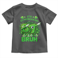 Its St Patricks Day 67 Bruh Toddler T Shirt Funny Shamrock Six Seven 6 7 Meme Gen Alpha
