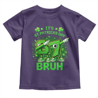 Its St Patricks Day 67 Bruh Toddler T Shirt Funny Shamrock Six Seven 6 7 Meme Gen Alpha