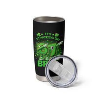 Its St Patricks Day 67 Bruh Tumbler Cup Funny Shamrock Six Seven 6 7 Meme Gen Alpha
