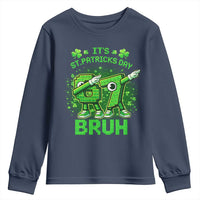 Its St Patricks Day 67 Bruh Youth Sweatshirt Funny Shamrock Six Seven 6 7 Meme Gen Alpha