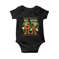 Six Seven Brainrot Italian Funny 67 Baby Onesie Checkered Kids Gaming Meme