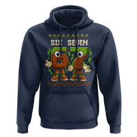 Six Seven Brainrot Italian Funny 67 Hoodie Checkered Kids Gaming Meme