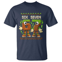 Six Seven Brainrot Italian Funny 67 T Shirt Checkered Kids Gaming Meme