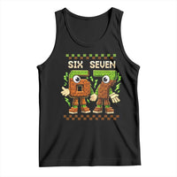 Six Seven Brainrot Italian Funny 67 Tank Top Checkered Kids Gaming Meme