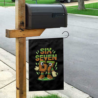 Six Seven Brainrot Italian Funny 67 Kids Gaming Meme Garden Flag