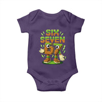 Six Seven Brainrot Italian Funny 67 Kids Gaming Meme Baby Onesie