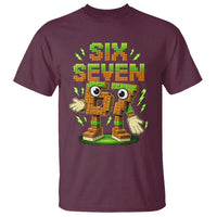 Six Seven Brainrot Italian Funny 67 Kids Gaming Meme T Shirt
