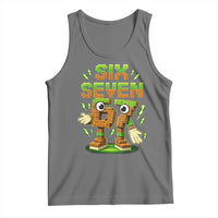 Six Seven Brainrot Italian Funny 67 Kids Gaming Meme Tank Top