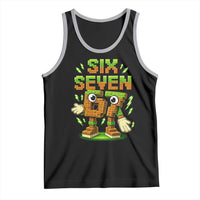 Six Seven Brainrot Italian Funny 67 Kids Gaming Meme Tank Top