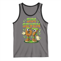 Six Seven Brainrot Italian Funny 67 Kids Gaming Meme Tank Top
