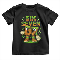 Six Seven Brainrot Italian Funny 67 Kids Gaming Meme Toddler T Shirt