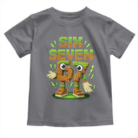 Six Seven Brainrot Italian Funny 67 Kids Gaming Meme Toddler T Shirt