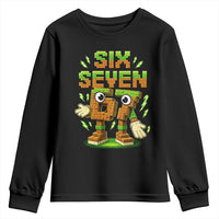 Six Seven Brainrot Italian Funny 67 Kids Gaming Meme Youth Sweatshirt