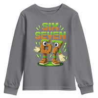 Six Seven Brainrot Italian Funny 67 Kids Gaming Meme Youth Sweatshirt
