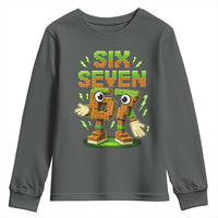 Six Seven Brainrot Italian Funny 67 Kids Gaming Meme Youth Sweatshirt