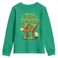 Six Seven Brainrot Italian Funny 67 Kids Gaming Meme Youth Sweatshirt