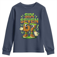 Six Seven Brainrot Italian Funny 67 Kids Gaming Meme Youth Sweatshirt