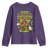 Six Seven Brainrot Italian Funny 67 Kids Gaming Meme Youth Sweatshirt