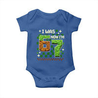 I Was 6 Now Im 7 Baby Onesie Funny Six Seven 7th Birthday 67 Gaming Meme