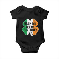 Funny Birthday St Patricks Day Baby Onesie Beer Me Its My Birthday Ireland Irish Shamrock