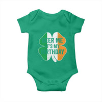 Funny Birthday St Patricks Day Baby Onesie Beer Me Its My Birthday Ireland Irish Shamrock