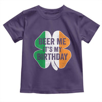 Funny Birthday St Patricks Day Toddler T Shirt Beer Me Its My Birthday Ireland Irish Shamrock