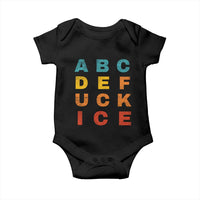 Fck Ice Baby Onesie Retro Protest Chinga La Migra Subtle FDT